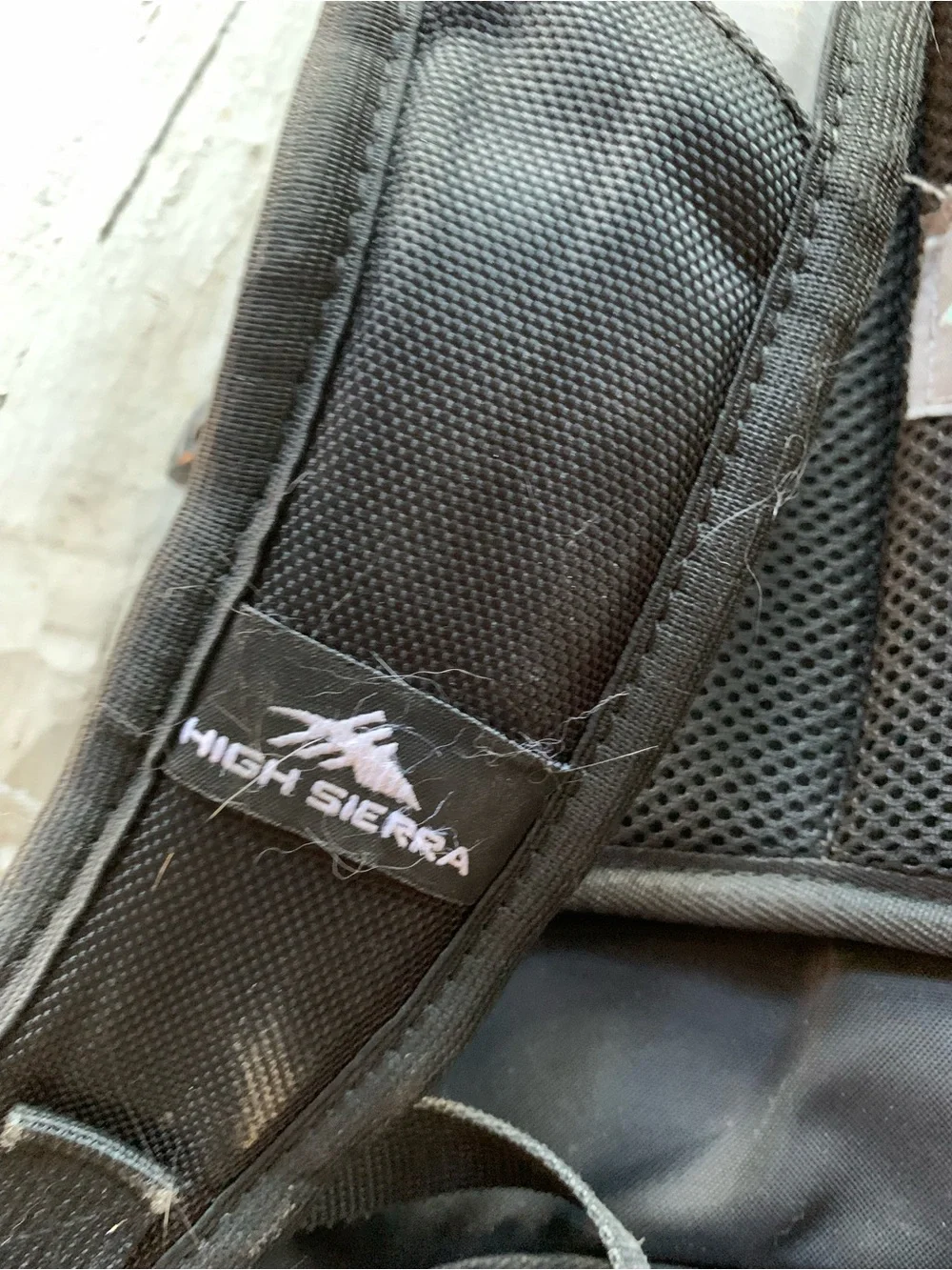 High Sierra Black Men's Multi-Compartment Backpack
